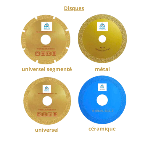 Disques de découpe diamants